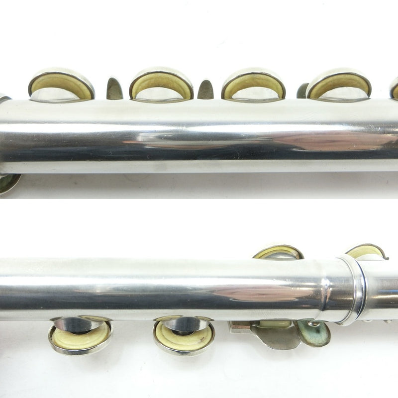 Flute wind instrument MADE FOR T.TACHIYA by K.muramato & M.Fujiwara 1959 Flute Unisex