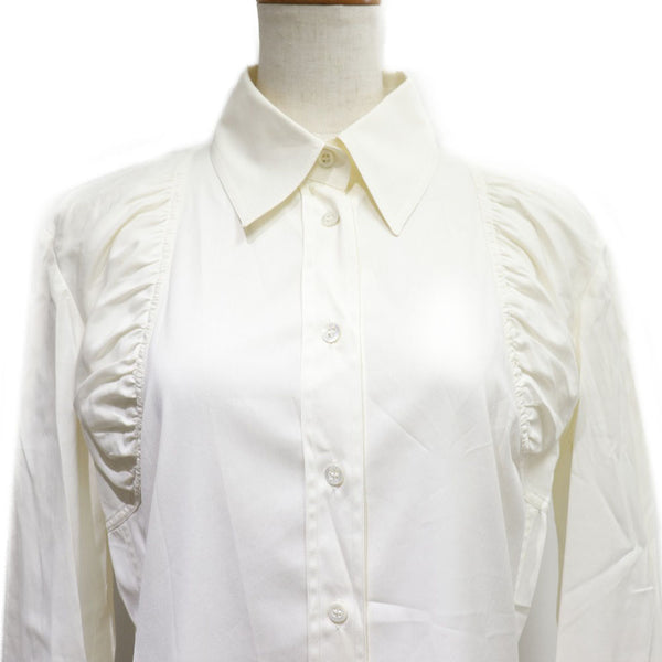 [Gucci] Gucci 
 衬衫长 - 衬衫T衬衫 
 果林117690.zf026棉X聚酯X聚氨酯白色礼服衬衫女士女士