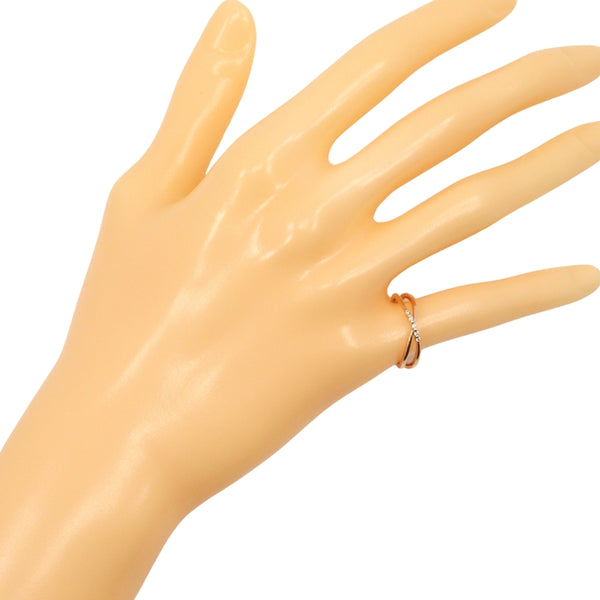 [4 ℃] Taille Yondusi 11,5 Ring K10 Gold rose Env. 2.1g Les dames classent A