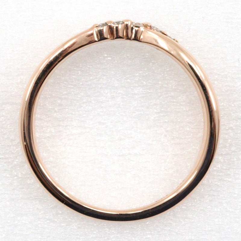 [4 ℃] Yon Sea 
 No. 11.5 anillo / anillo 
 K10 dorado rosa aproximadamente 2.1g damas un rango