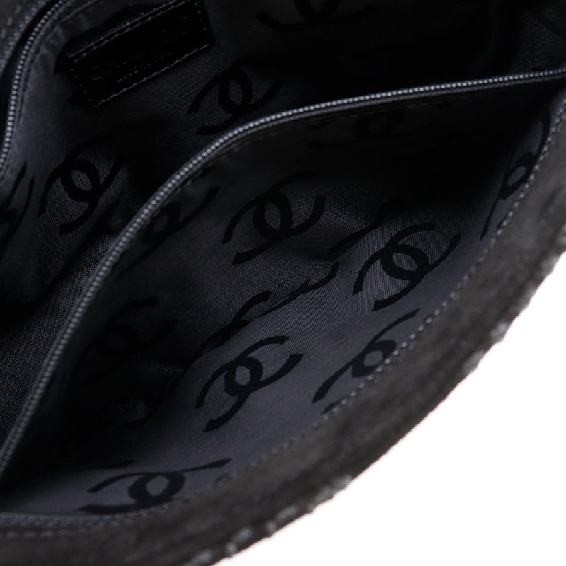 【CHANEL】シャネル ワイルドステッチ A19343Y02640 スウェード 黒 レディース ショルダーバッグ CHANEL】シャネル ワイルドステッチ ショルダーバッグ A19343Y02640