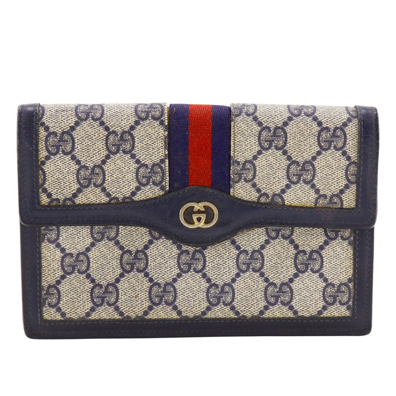 GUCCIグッチポーチ ヴィンテージポーチ GUCCI CG シェリーラインポーチ