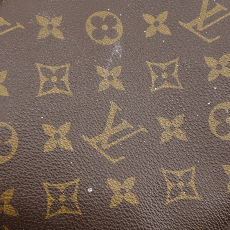 【LOUIS VUITTON】ルイ・ヴィトン
 サックショッピング ショルダーバッグ
 ラージ M51109 モノグラムキャンバス 茶 NO0920刻印 肩掛け A4 オープン Sac shopping レディースB-ランク