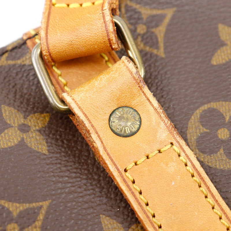 【LOUIS VUITTON】ルイ・ヴィトン
 サックショッピング ショルダーバッグ
 ラージ M51109 モノグラムキャンバス 茶 NO0920刻印 肩掛け A4 オープン Sac shopping レディースB-ランク