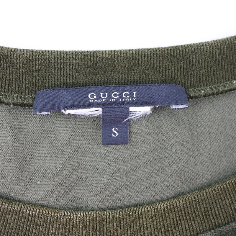 [Gucci] Gucci 
 Vestido de línea lateral 
 Velor Caki Línea lateral Damas