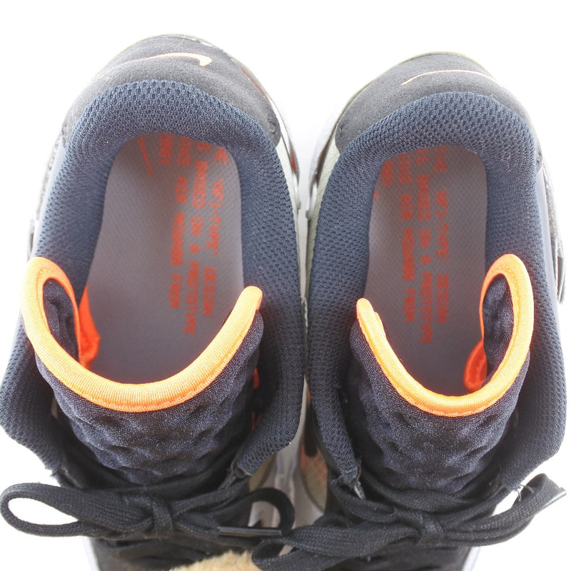 [Nike] Nike 
 Fuerza Aérea 1 zapatillas de deporte 
 Black Hyper Crimson CQ2344 001 Cuero sintético Black/White Air Force 1 Men's R Rank