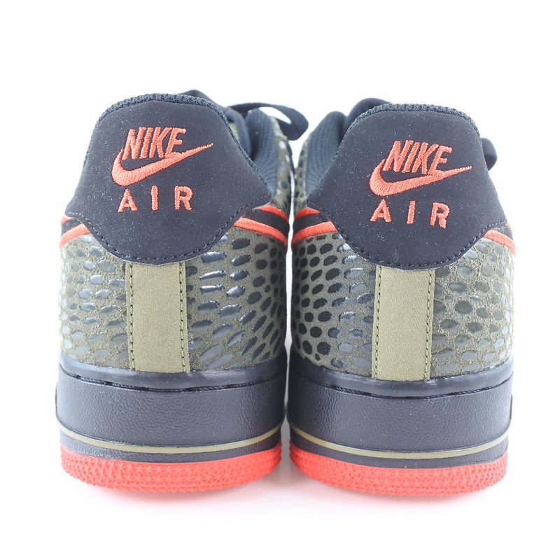 [Nike] Nike 
 Baskets de l'Air Force 1 
 Échelle 488298 205 en cuir synthétique Khaki / Black Air Force 1 Men's S Great