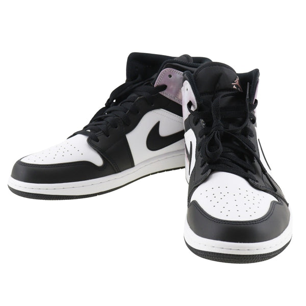 [Nike] Nike 
 Air Jordan 1 mid sneakers 
 Tai Dai ZEN MASTER DM1200-001 Leather Black/White Air Jordan 1 Mid Men's A+Rank