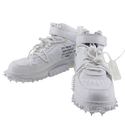 [Nike] Nike 
 Fuerza Aérea 1 Medias de zapatillas 
 Off White X Nike Graffiti DR0500-100 Leather White Air Force 1 Mid Men A Rank