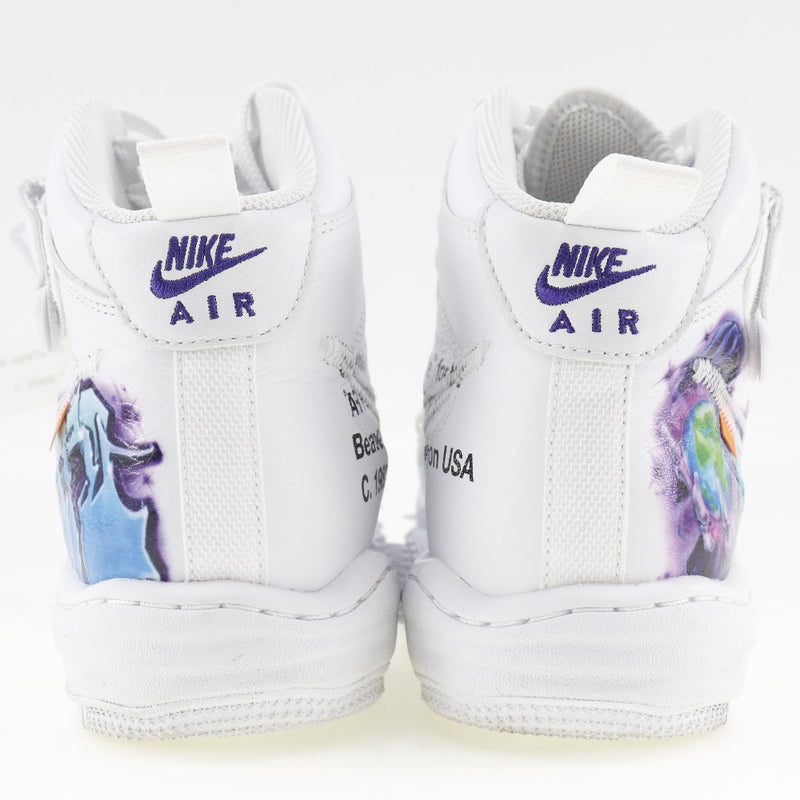 [Nike] Nike 
 Fuerza Aérea 1 Medias de zapatillas 
 Off White X Nike Graffiti DR0500-100 Leather White Air Force 1 Mid Men A Rank