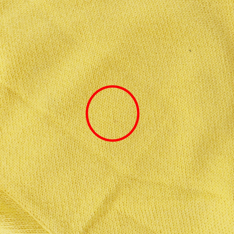 [VERSACE] Versace 
 Giannivel Sato Sweater 
 Side Zip Design Cotton Yellow Gianni VERSACE Men's