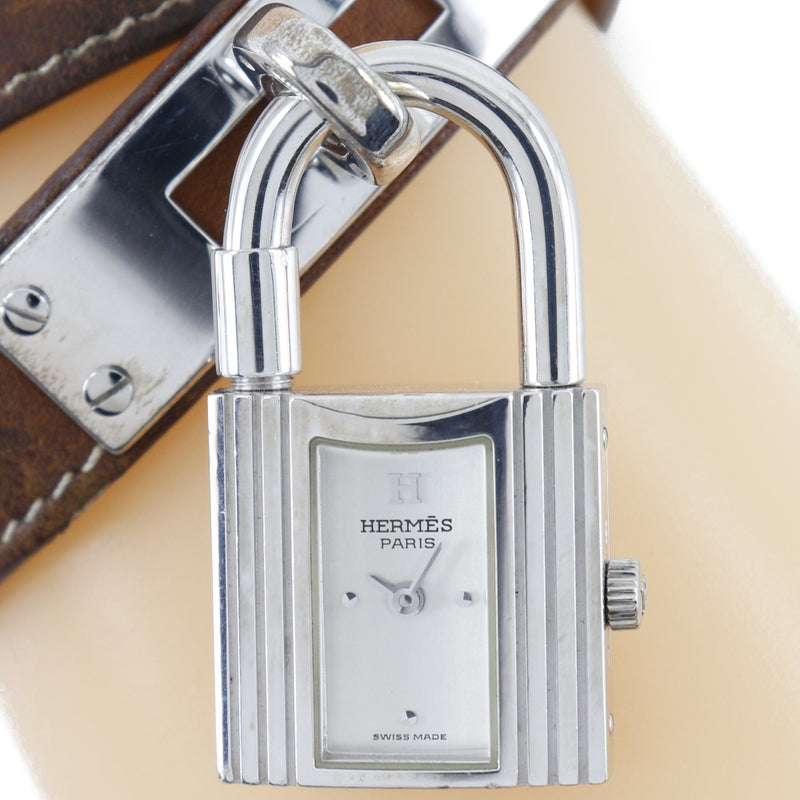 HERMES】エルメス ケリーウォッチ 腕時計 ロングブレス ステンレス ...