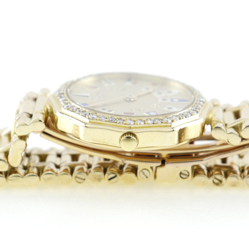 [CORUM] Corm 
 Admirals Cup Watch 
 Bezel diamond 30.915.65V-66 K18 Yellow Gold x Diamond Gold Quartz Analog Display Gold Dial ADMIRALS CUP Ladies