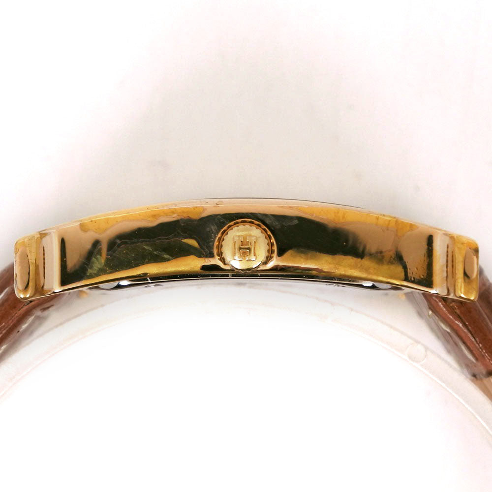 HERMES】エルメス Hウォッチ 腕時計 ラムサス RS1.501 ステンレス