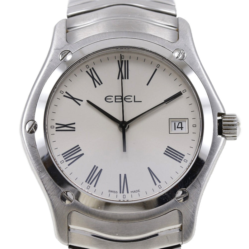 [EBEL] Ebel 
 Classic Wave Watch 
 9255F41 Stainless steel silver quartz analog display Silver dial Classic Wave Men's