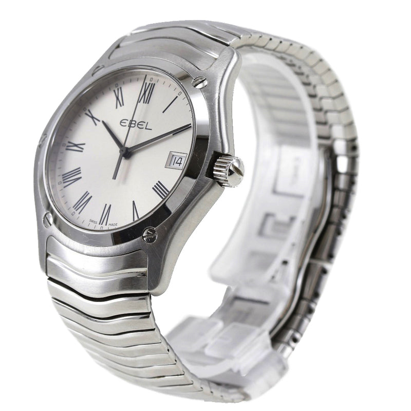 【EBEL】エベル
 クラシック ウェーブ 腕時計
 9255F41 ステンレススチール シルバー クオーツ アナログ表示 シルバー文字盤 Classic wave メンズ