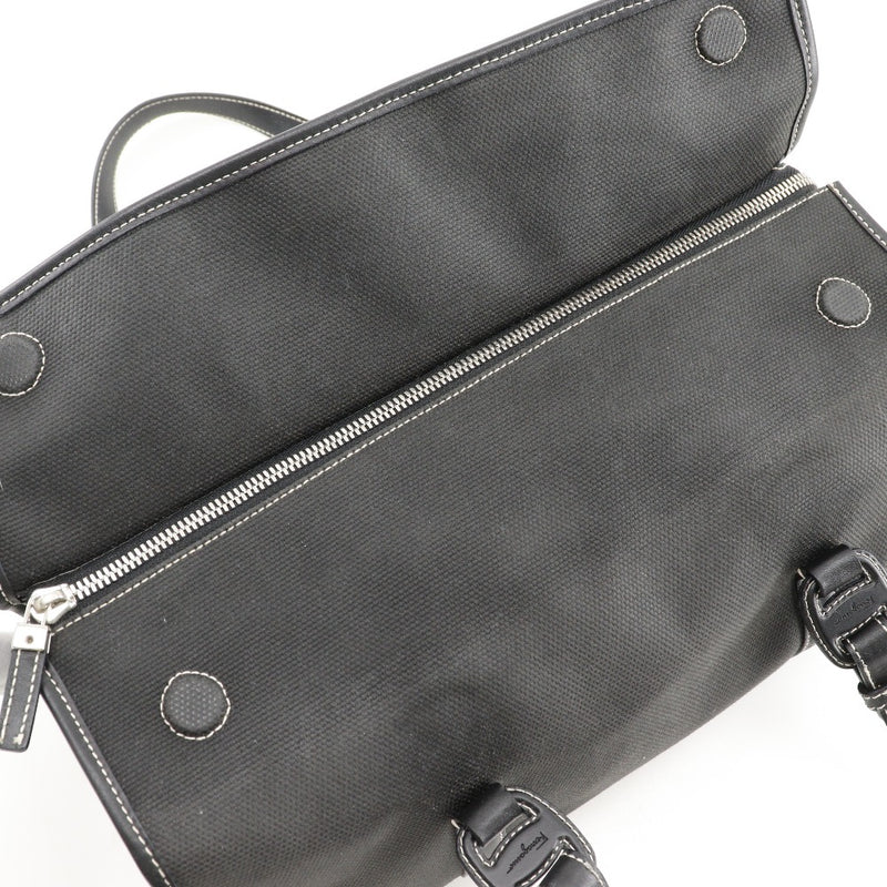 [Salvatore Ferragamo] Salvatore Ferragamo 핸드백 검은 핸드백 자기 타입 발라 여성