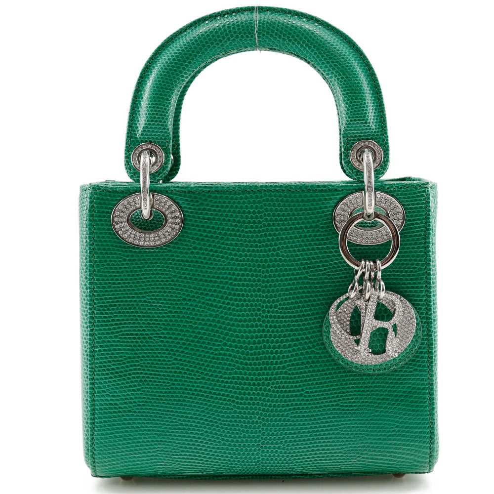 Dior】ディオール レディディオール ミニ ハンドバッグ リザード