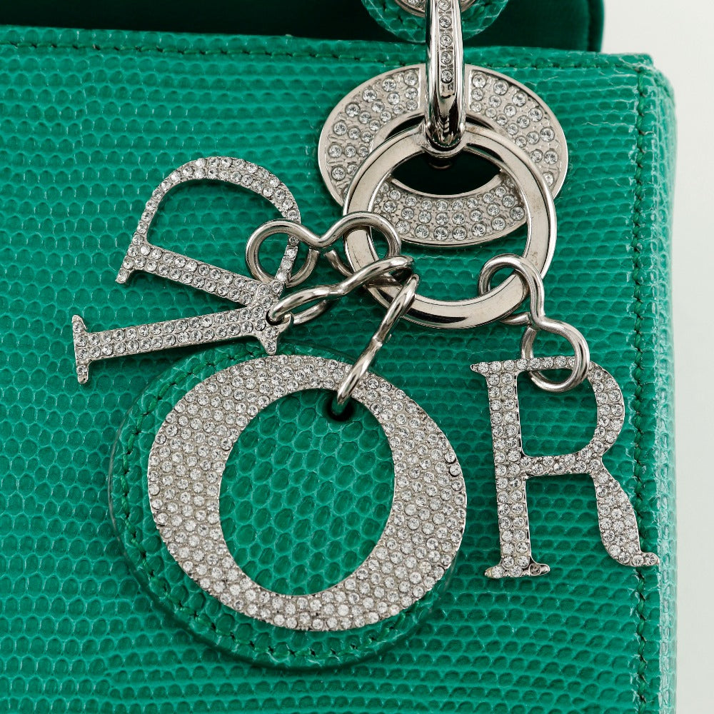 Dior】ディオール レディディオール ミニ ハンドバッグ リザード