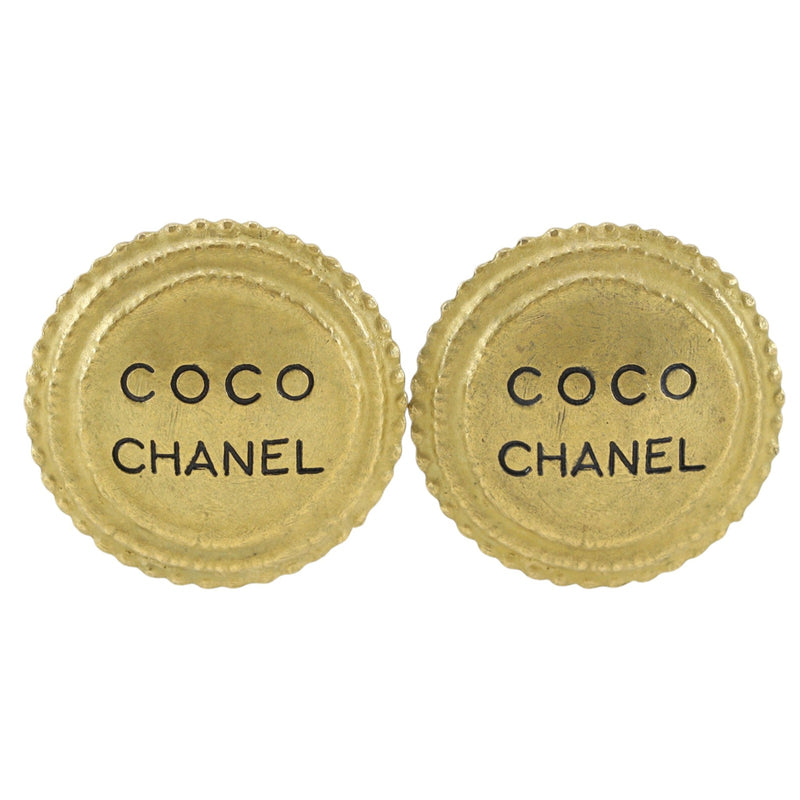 【CHANEL】シャネル COCO ロゴ イヤリング