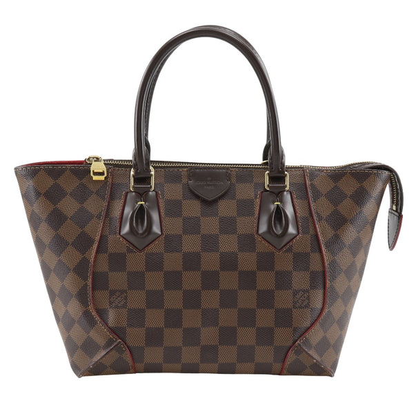 [루이비통]LOUIS VUITTON
 카이사 토트 오후 핸드백 
 N41551 DAMIER CANVAS BROWN FL2135 스탬프 핸드백 A5 지퍼 KAISA 토트 PM 여성