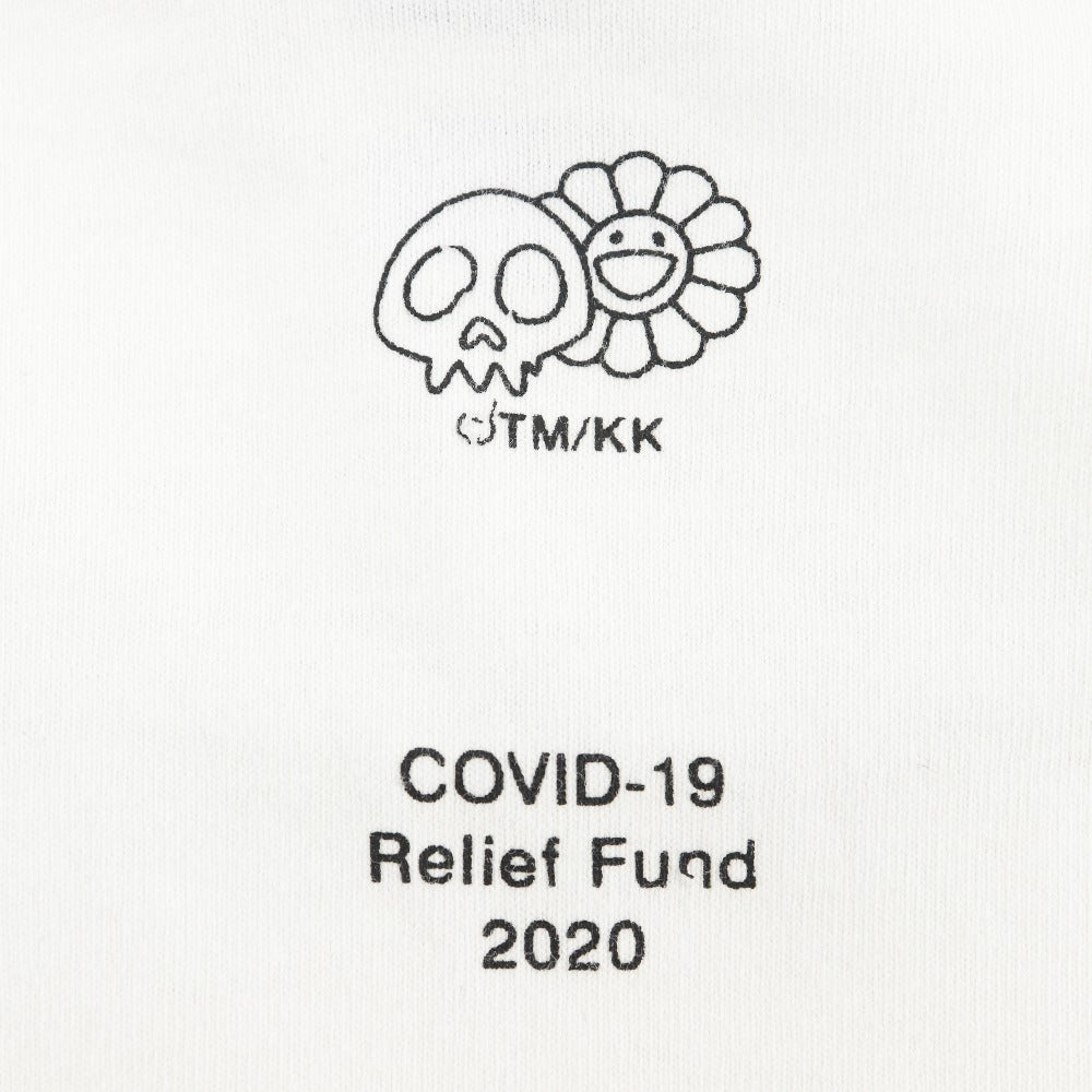 Supreme 村上隆　COVID-19 Relief Fund 2020 Supreme] Supreme covid 19 relief box logo tee 2020 short sleeve T