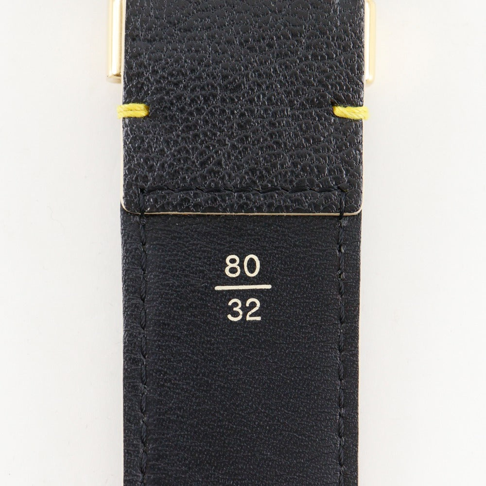 LOUIS VUITTON Ceinture Suhari belt M6869W Studs Noir black leather mens LOUIS VUITTON]LOUIS VUITTON Ceinture・Suhari belt M6869W  main image 3