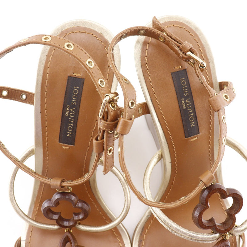 LOUIS VUITTON】ルイ・ヴィトン モノグラムフラワー サンダル