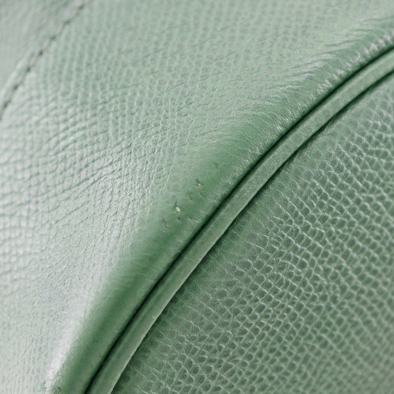 [Hermes] Hermes 
 Bolso de hombro GM del mercado 
 Kushbel Green 〇 U grabado en el mercado de la hombro diagonal GM GM Damas A-Rank