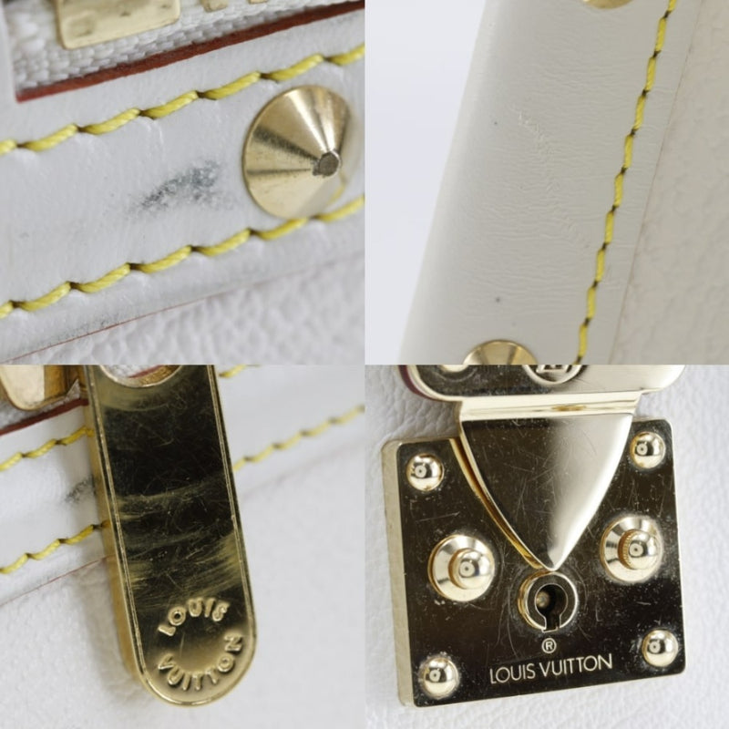 [Louis Vuitton] Louis Vuitton 
 Fabul Low Handbag 
 Shari Line M91815 Gatskin Bron AS0064 engraved handbill A4 flap FABREAU Ladies