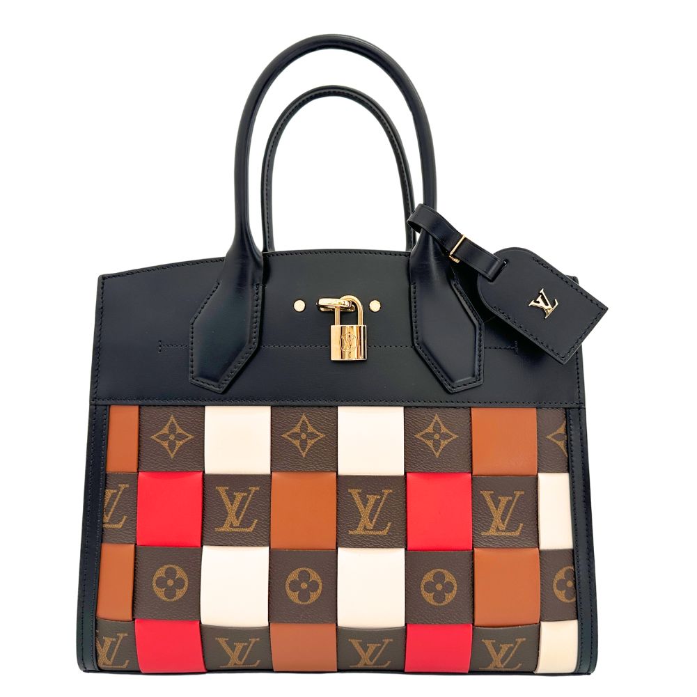 LOUIS VUITTON】ルイ・ヴィトン シティースティーマMM ハンドバッグ