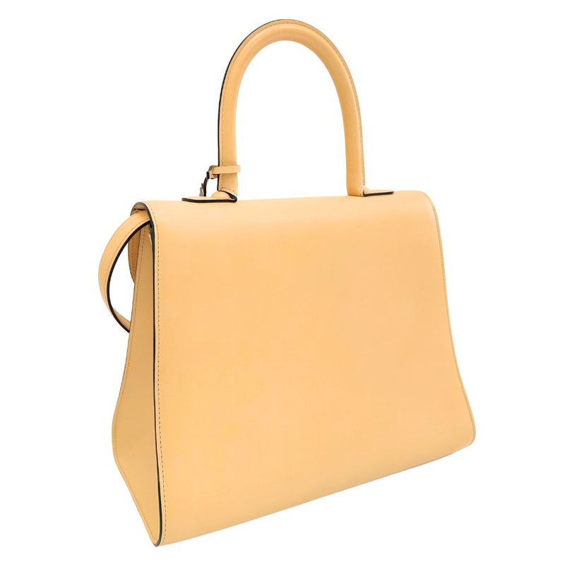 [Delvaux] Delvaux 
 Brillon MM handbag 
 Calf diagonal hanging handbag 2WAY A5 belt bracket brillon mm ladies A rank