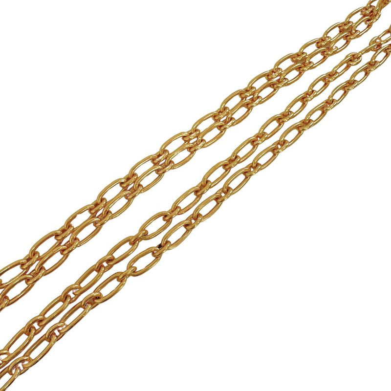 [Fendi] Fendi 
 Bolso de hombro de cadena 
 Lino de algodón Diagonal Flap Chain Shoulder Damas un rango