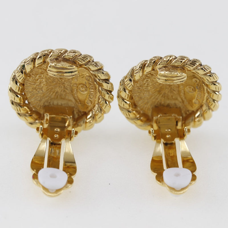[CHANEL] Chanel 
 Earring 
 Gold plating about 16.0g Ladies A rank