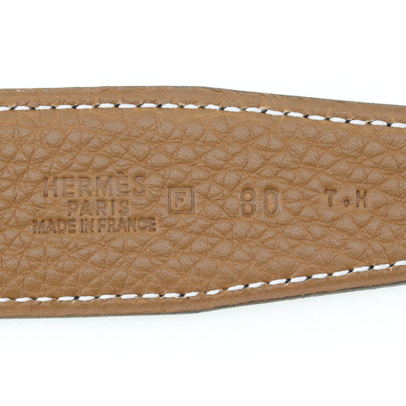 [HERMES] Hermes 
 Constance 80 belt 
 Box Carf □ F engraved consTANCE 80 men's A rank