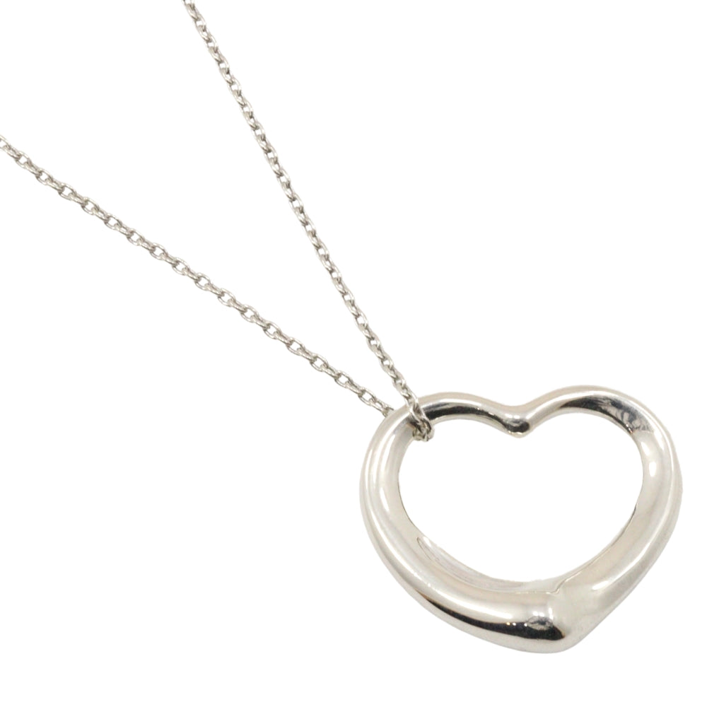Outfit Tiffany Co Silver Necklace TIFFANY Tiffany Open Heart