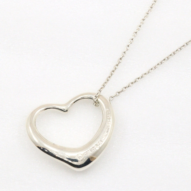 [Tiffany＆Co。]蒂法尼 
 开放的心脏项链 
 中级银925心大约9.6克开放心脏女士A级