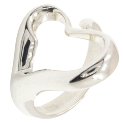 [TIFFANY & CO.] Tiffany 
 Open Heart No. 10 Ring / Ring 
 Silver 925 Approximately 5.7g Open Heart Ladies A-Rank