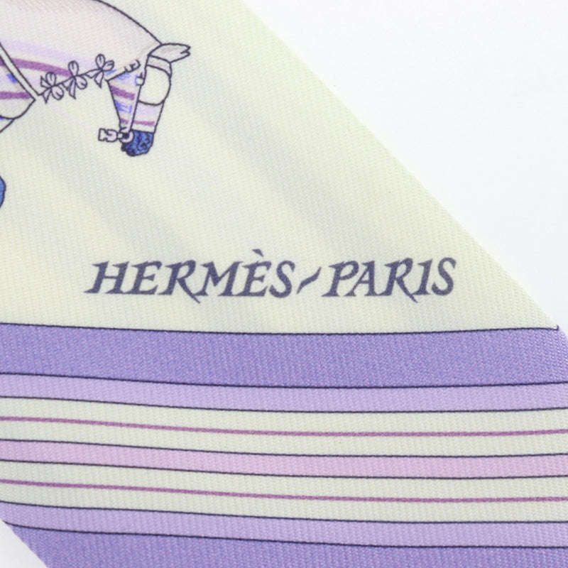 [Hermes] Hermes 
 Twilly Buff 
 Silk Twilly Ladies A+Rank