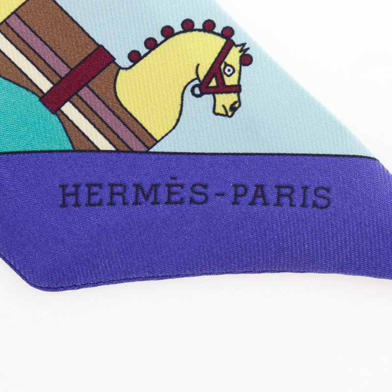 [HERMES] Hermes 
 Twilly scarf 
 Silk TWILLY Ladies A+Rank