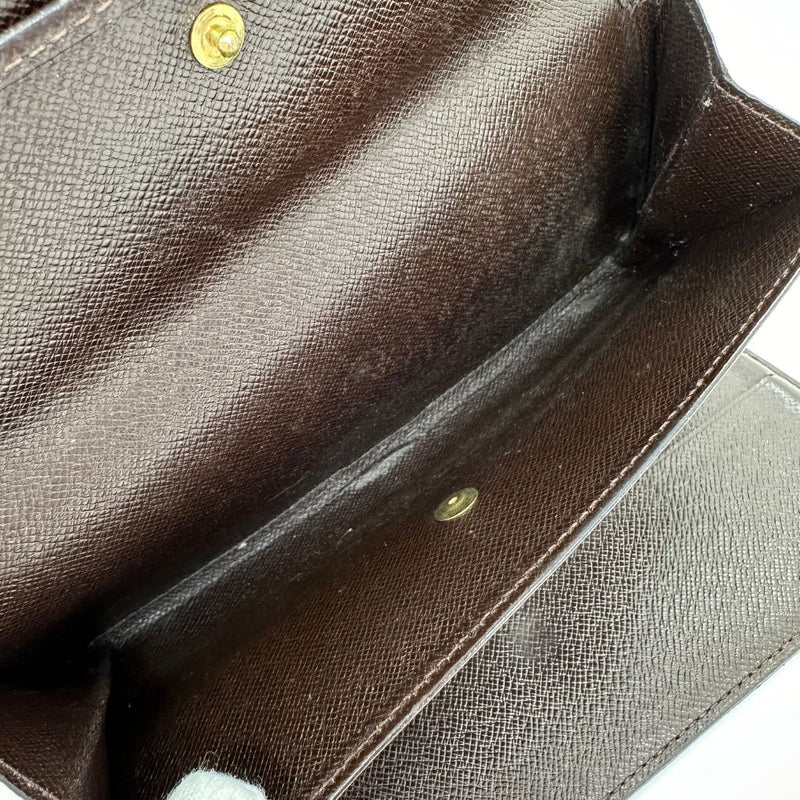 [Louis Vuitton] Louis Vuitton 
 billetera 
 Dami Cambus TH0918 Botón SNAP de sello Unisex B-Rank