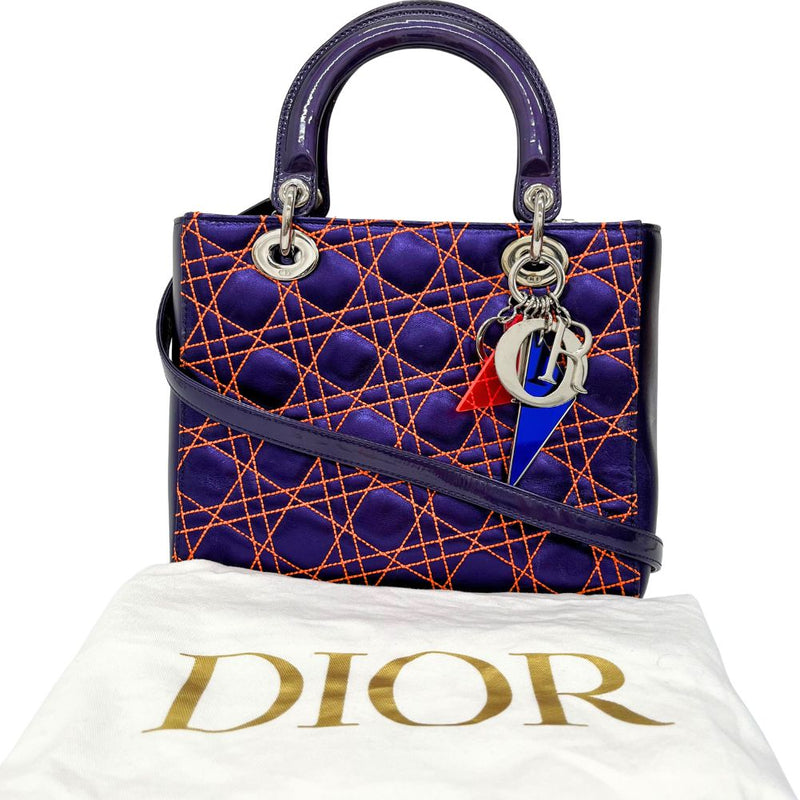 [dior]克里斯蒂安·迪奥（Christian Dior） 
 女士Dior手提包 
 Anselm Lime Kanage皮革肩部手袋2Way紧固件女士Dior女士A级