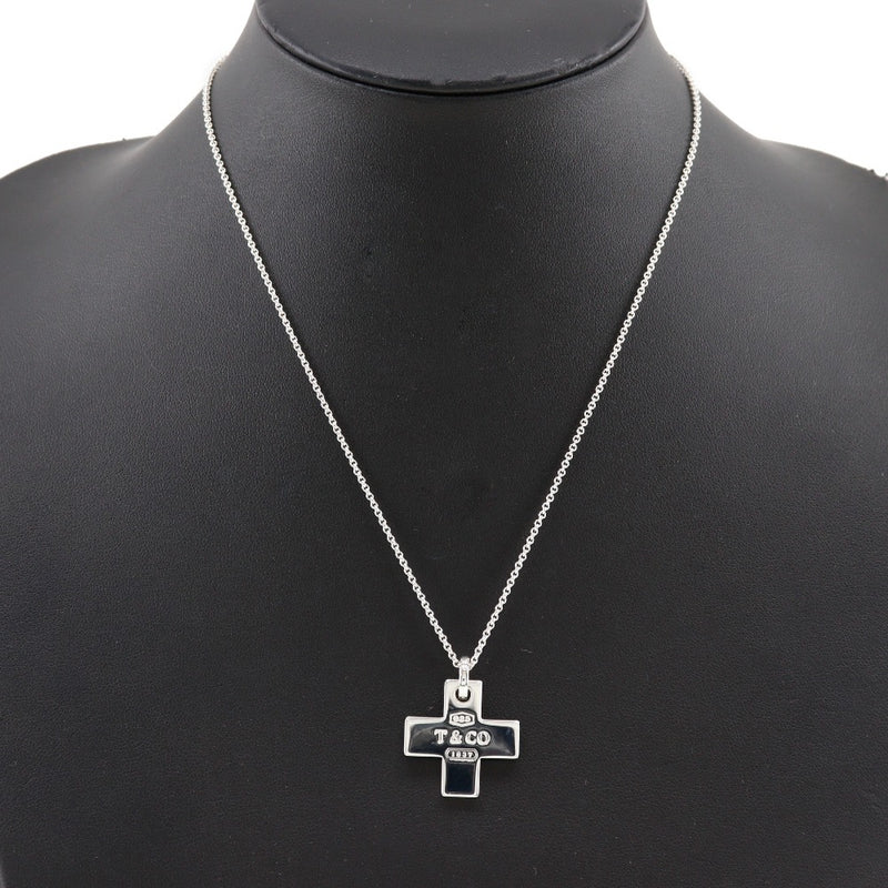 [TIFFANY & CO.] Tiffany 
 Cross necklace 
 1837 Silver 925 Approximately 11.0g CROSS Ladies A-Rank