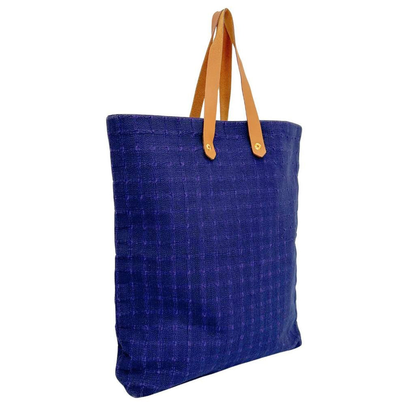 [HERMES] Hermes 
 Amedaba GM Handbag 
 Cotton Canvas Handspack Open AMEDABA GM Ladies A Rank