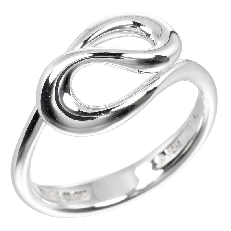 【TIFFANY&Co.】TIFFANY&Co. 오픈 웨이브 링, 반지 
 9호