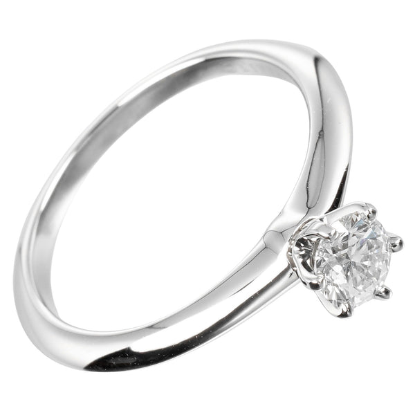 [Tiffany & Co.]TIFFANY&Co.
 Solitaire No. 8 rings 
 0.32ct vs1/f/3ex pt950 백금 x 다이아몬드 약 3.3g Solitaire Women 's 순위