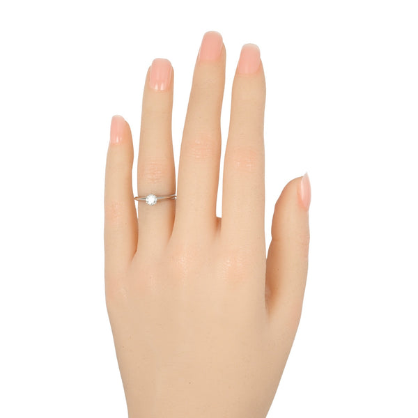 [Tiffany & Co.]TIFFANY&Co.
 Solitaire No. 8 rings 
 0.32ct vs1/f/3ex pt950 백금 x 다이아몬드 약 3.3g Solitaire Women 's 순위