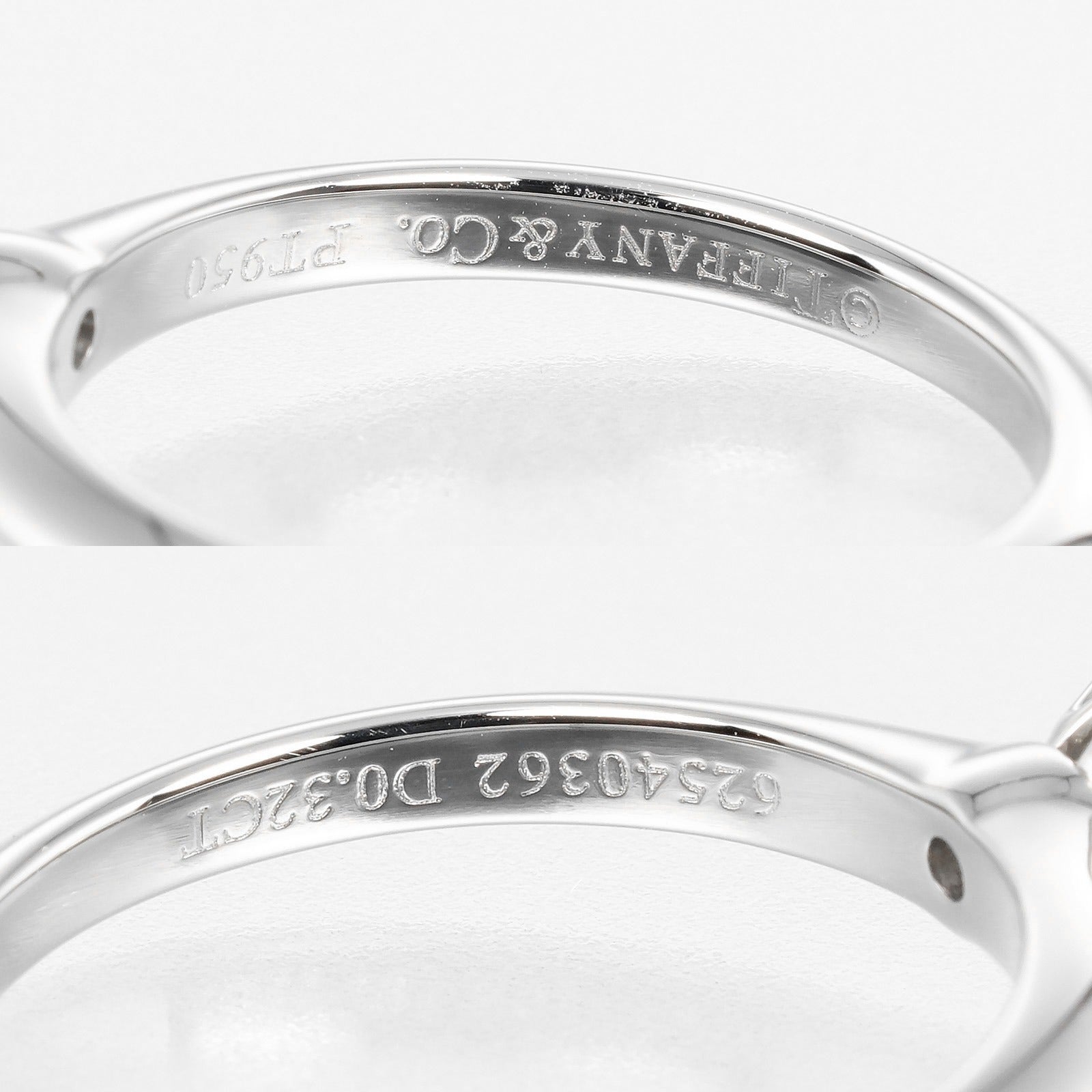 TIFFANY&Co.】ティファニー ソリティア リング・指輪 0.32ct VS1/F/3EX