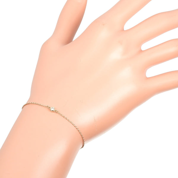 [Tiffany & Co.]TIFFANY&Co.
 마당으로 Bracelet
 팔 둘레 19cm 18K핑크 골드 X 다이아몬드 약 1.26g