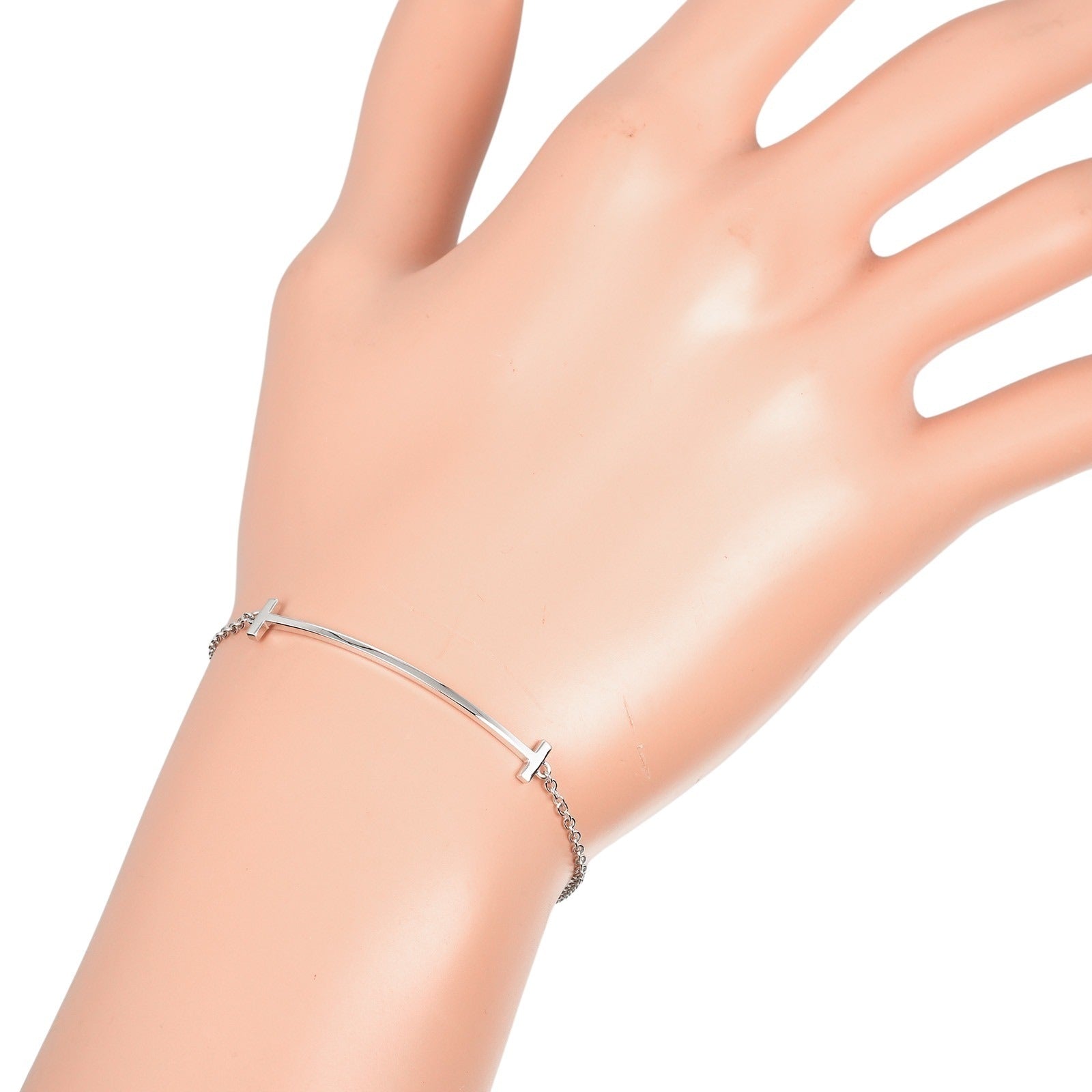 TIFFANY&Co.】ティファニー Tスマイル ブレスレット 腕周り15.5cm
